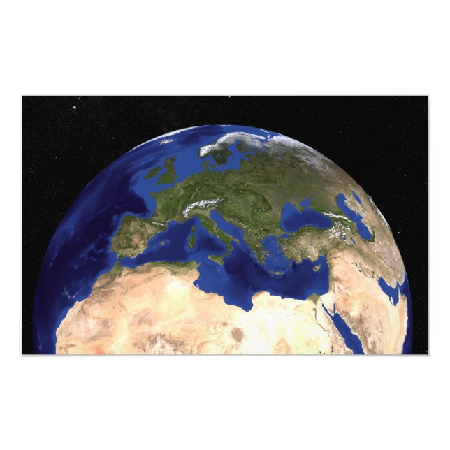 Foto El mármol azul de la nueva generación Tierra 7 (Frente)