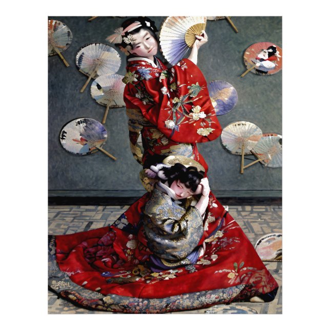 Foto El Monet de Claude Monet con traje japonés (Frente)