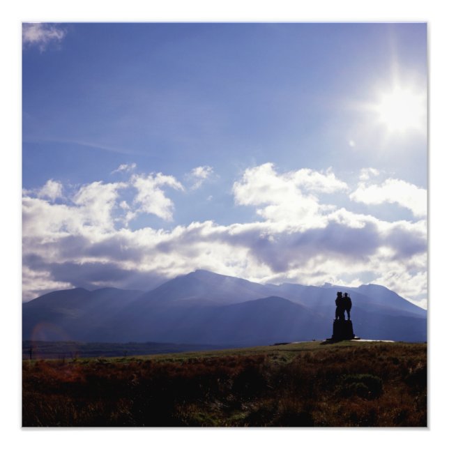 Foto El Monumento Commando Escocia (Frente)