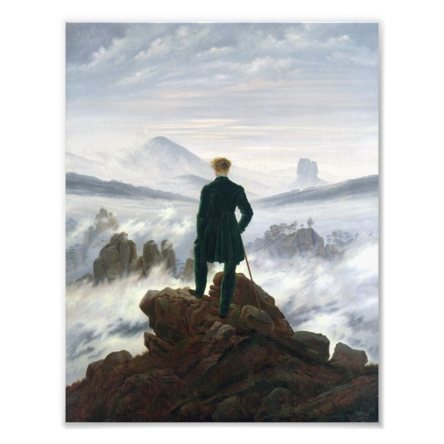 Foto El mujeriego sobre el mar de niebla (Frente)