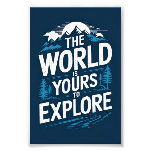 Foto El mundo es tuyo para explorar
