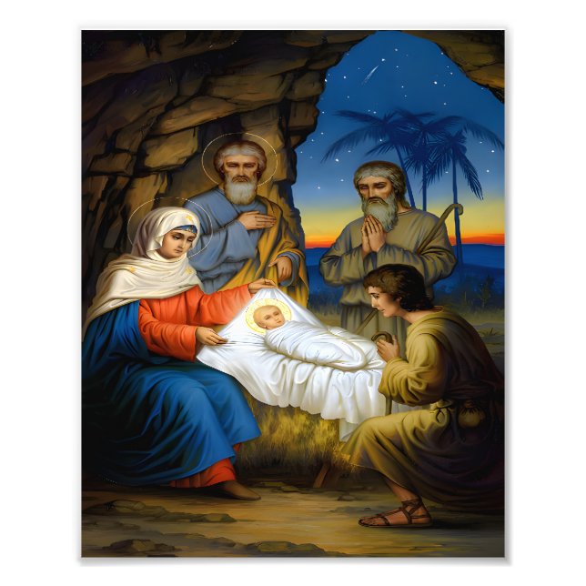 Foto El nacimiento de Cristo (Frente)