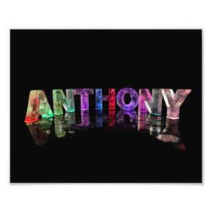 Foto El nombre Anthony en las luces
