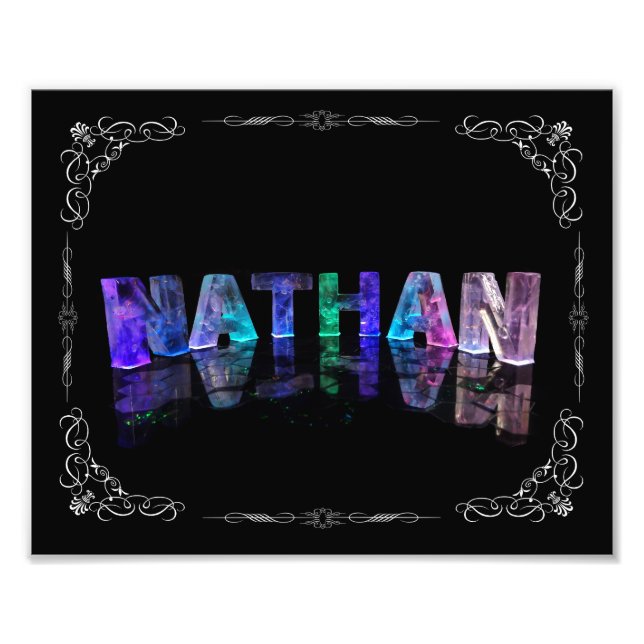 Foto El nombre Nathan - Nombre en las luces (Fotografía (Frente)
