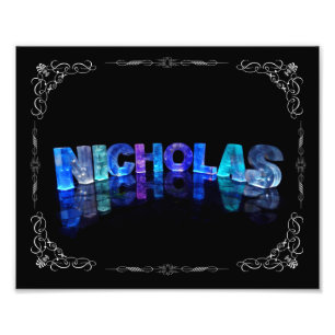 Foto El nombre Nicholas - Nombre en las luces (Fotograf