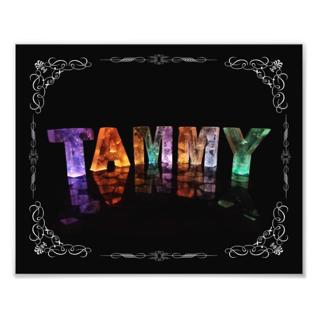 Foto El nombre Tammy - Nombre en las luces (Fotografía) (Frente)