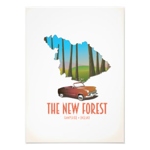 Foto El nuevo mapa de Hampshire England