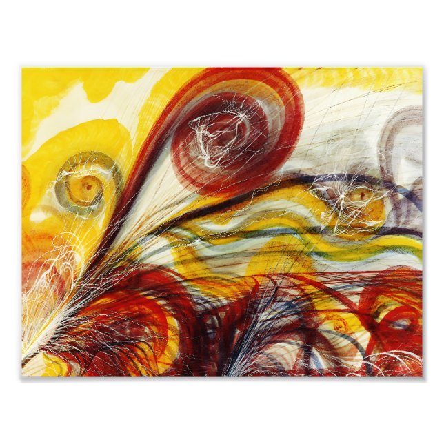 Foto El ojo de Dios de Georgiana Houghton (Frente)