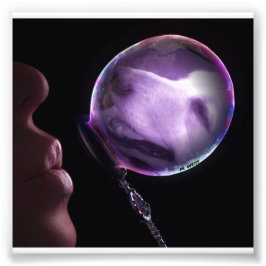 Foto El Oro En Una Burbuja