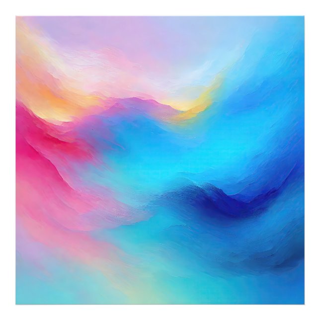 Foto El paisaje marino rosa y azul "Shroudglen". (Frente)