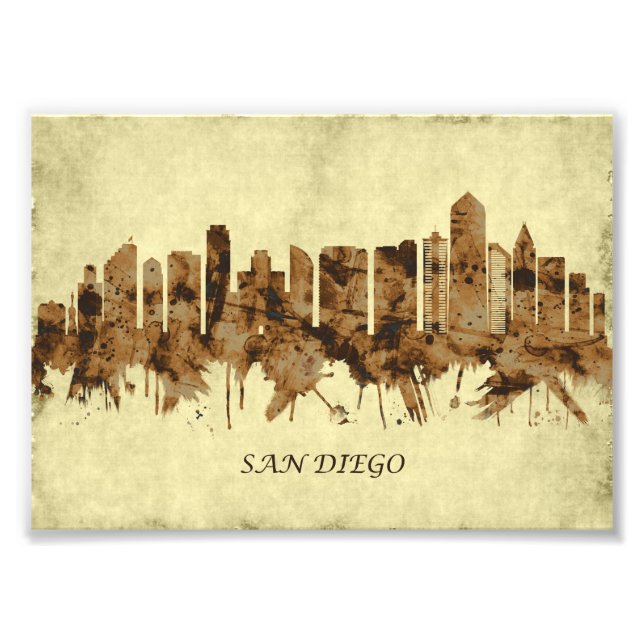 Foto El paisaje urbano de San Diego California (Frente)