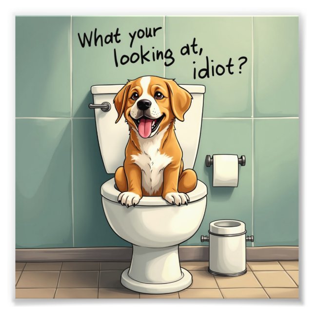 Foto El perro malcriado (Frente)