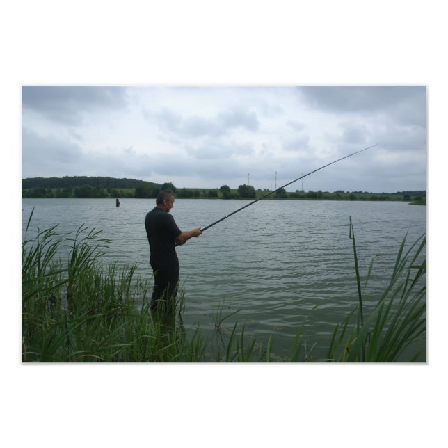 Foto El pescador por la noche (Frente)