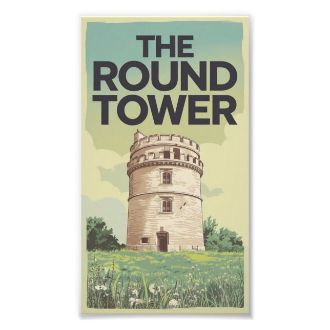 Foto el poster de la torre redonda (Frente)