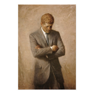 Foto El presidente estadounidense John Kennedy Retrato