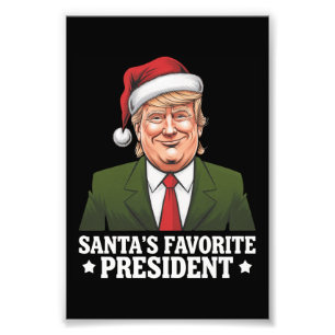 Foto El presidente favorito de Santa divertido Trump Na