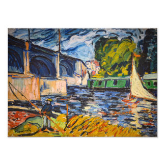 Foto El puente de Chatou | Maurice de Vlaminck |