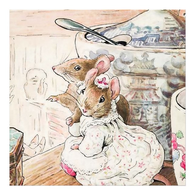 Foto "El ratón escuchado al sastre" por Beatrix Potte