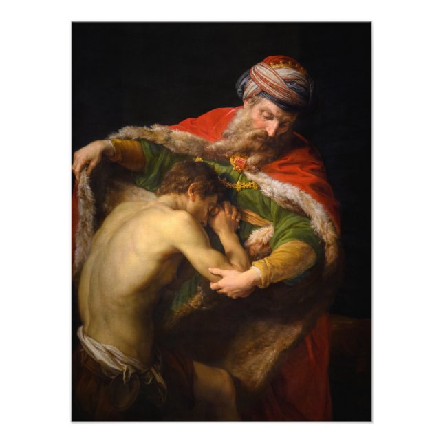 Foto El regreso del hijo pródigo por Pompeo Batoni (Frente)