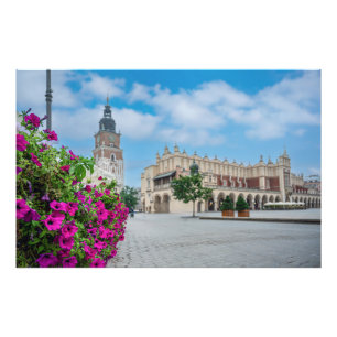 Foto El salón de ropa en la plaza principal de Cracovia