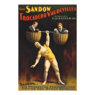 Foto El Sandow Eugen Sandow levantador de pesas de vode