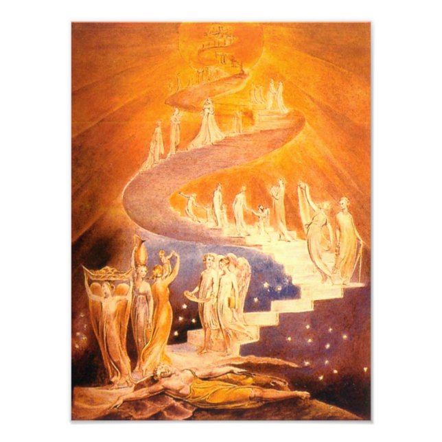 Foto El sueño de Jacob de William Blake (Frente)