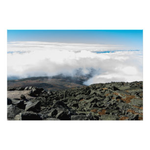 Foto El terreno rocoso de la Cumbre de Washington