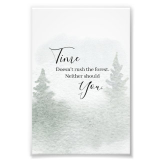 Foto El tiempo no corre el bosque