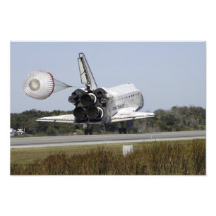 Foto El transbordador espacial la Atlántida despliega