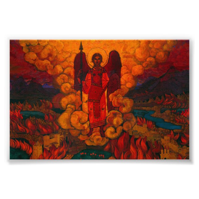 Foto El último ángel de Nicholas Roerich (Frente)