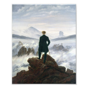 Foto El vagabundo sobre el mar de la niebla