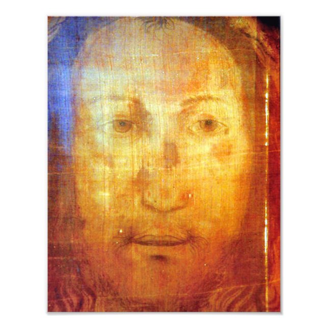 FOTO EL VELO DE VERONICA LA CARA SAGRADA DE JESÚS. (Frente)