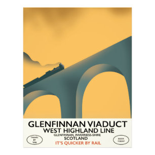 Foto El Viaducto de Glenfinnan en Escocia.