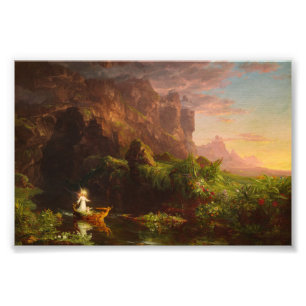 Foto El viaje de la vida, la infancia por Thomas Cole