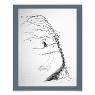 Foto El viento a través de los árboles