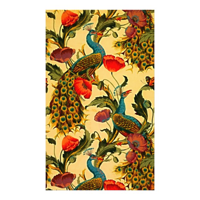 Foto Elegancia Art Nouveau: Sidewall, The Peacock, 1896 (Frente)