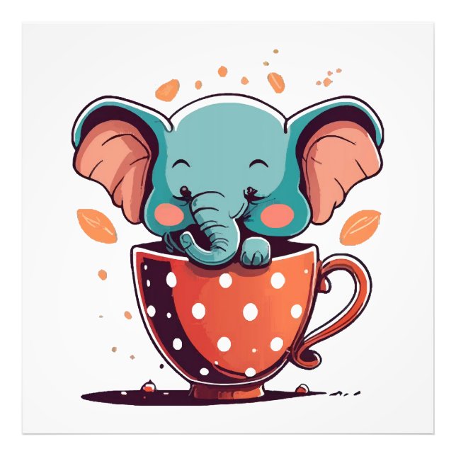 Foto Elegancia de elefante (Frente)