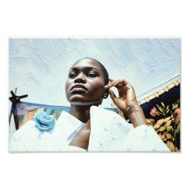 Foto Elegancia en azul