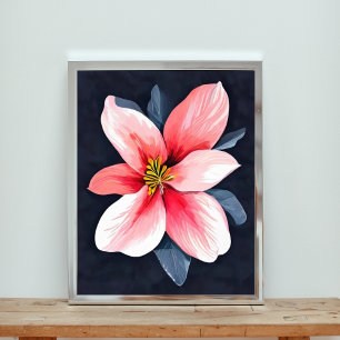 Foto Elegancia en rosa: una sola flor