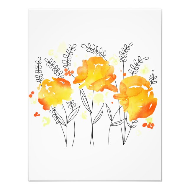 Foto "Elegancia iluminada por el sol: un retrato floral (Frente)