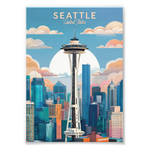 Foto Elegante acuarela de Washington DC