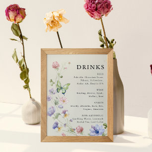 Foto Elegante Boda de flores silvestres colorido bebe P
