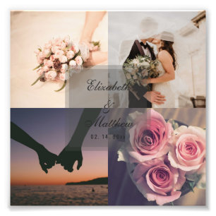 Foto Elegante Boda moderno Aniversario Novia y Groom