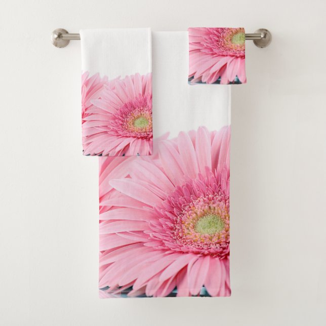 Foto Elegante de Gerbera Rosa Daisies (In situ)