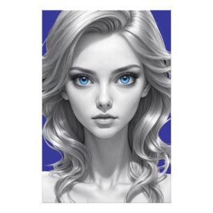 Foto Elegante imagen de arte en blanco y negro