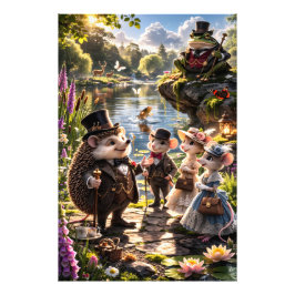 Foto Elegante para amigos, arte de fiesta en el jardín