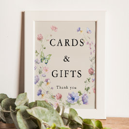 Foto Elegante Poster de tarjetas y regalos de bodas de