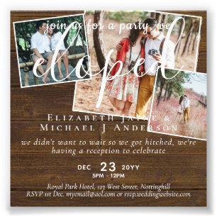 FOTO Elegida Fiesta de recepción de Invitación