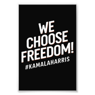 Foto Elegimos Libertad Kamala Harris 2024