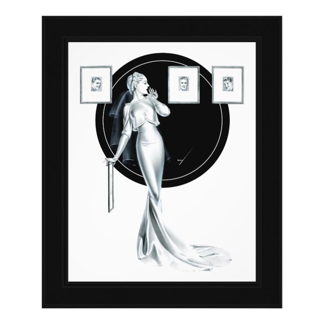 Foto Elegir a su hombre por George Petty (Frente)